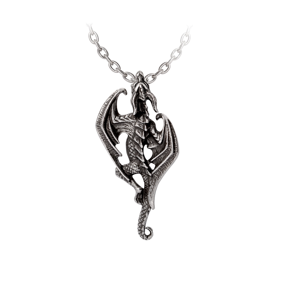Alchemy - Niflheim Lizard Halskette - Silberfarben